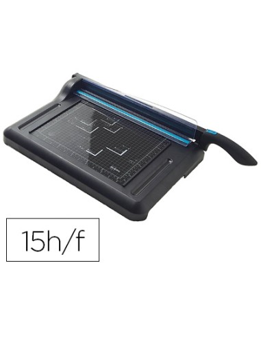 Cizalla de palanca avery din a4 base metalica capacidad de corte 15 hojas