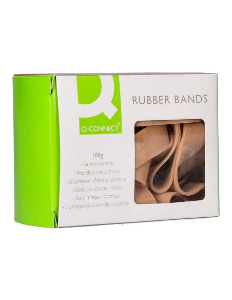 Bandas elasticas q connect 100 gr 70x5 mm numero 7