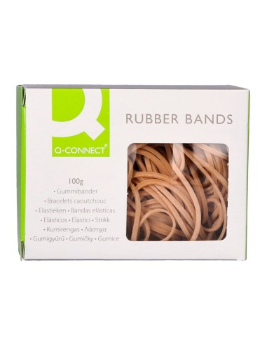 Gomillas elasticas q connect 100 gr 150x3 mm numero 38