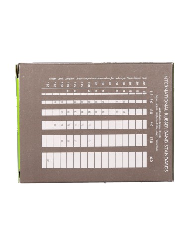 Gomillas elasticas q connect 100 gr 100x3 mm numero 34