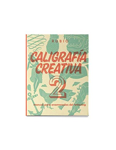 Libro de caligrafia rubio creativa 2 150 paginas tapa dura 27x21 cm