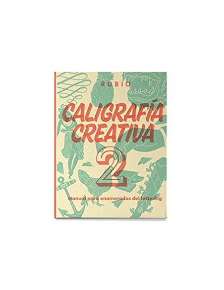Libro de caligrafia rubio creativa 2 150 paginas tapa dura 27x21 cm Libro de caligrafia rubio creativa 2 150 paginas tapa dura 27x21 cm