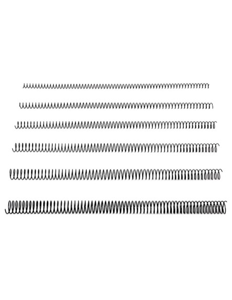 Espiral metalico q connect 64 5 1 44mm 12mm caja de 25 unidades
