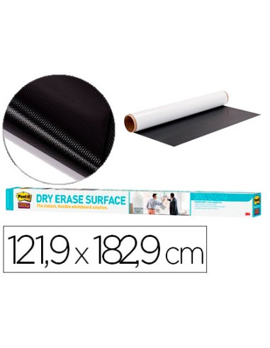 Pizarra blanca post it super sticky rollo adhesivo removible 1219x1829 cm