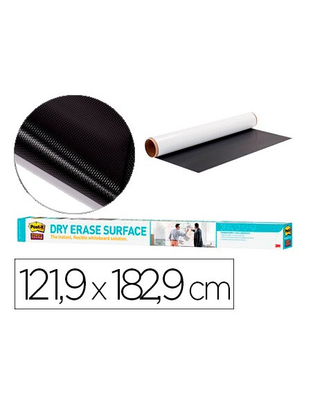 Pizarra blanca post it super sticky rollo adhesivo removible 1219x1829 cm