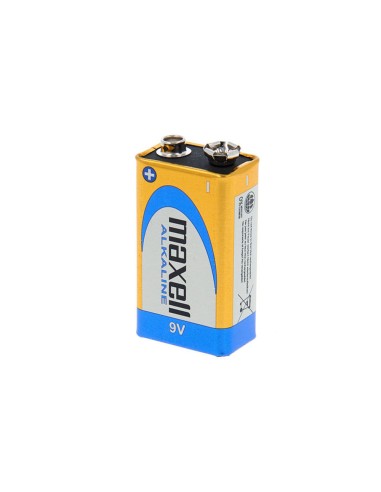 Pila maxell alcalina 9v lr09 blister de 1 unidad