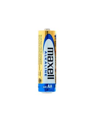 Pila maxell alcalina 15 v tipo aa lr06 blister de 4 unidades