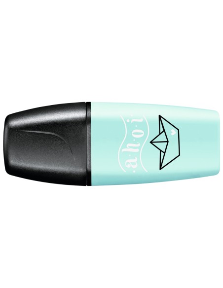 Rotulador stabilo boss mini pastel love toque de turquesa