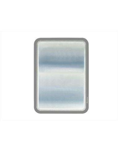 Marco porta anuncios tarifold magneto din a4 dorso adhesivo removible color gris pack de 2 unidades