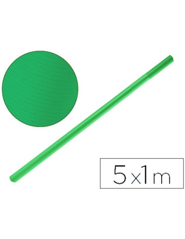 Papel kraft liderpapel verde malaquita rollo 5x1 mt