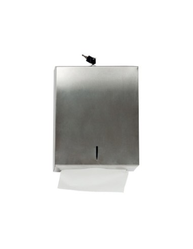 Dispensador q connect de toallitas de papel acero inoxidable 283x100x365 mm