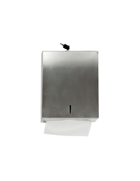 Dispensador q connect de toallitas de papel acero inoxidable 283x100x365 mm