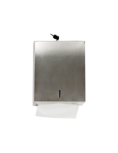 Dispensador q connect de toallitas de papel acero inoxidable 283x100x365 mm