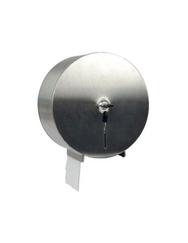 Dispensador q connect de papel higienico jumbo acero inoxidable 115x254x265 mm