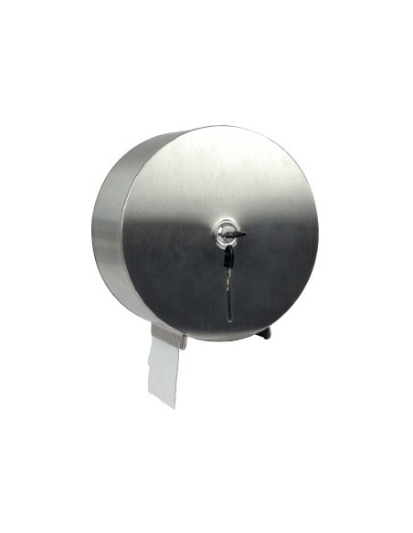 Dispensador q connect de papel higienico jumbo acero inoxidable 115x254x265 mm