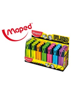 Rotulador maped fluo peps classic expositor de 28 unidades colores surtidos