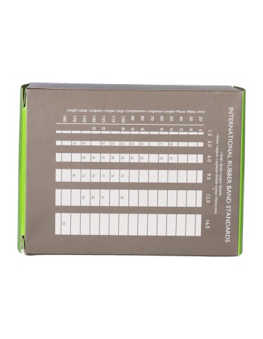 Gomillas elasticas q connect 100 gr numero 33 90 x 3 mm