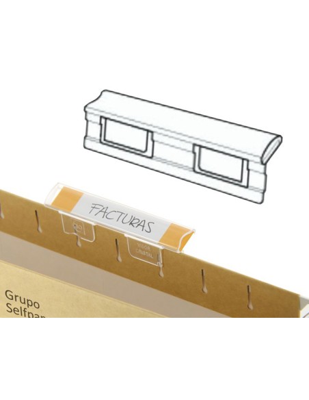 Tira de papel para visores pack de 380 etiquetas