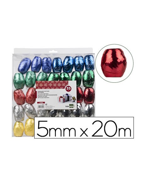 Cinta fantasia liderpapel barrilete colores surtidos
