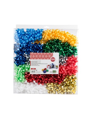 Lazos liderpapel fantasia maxi colores metalizados surtidos