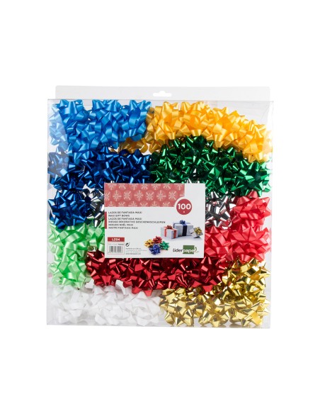 Lazos liderpapel fantasia maxi colores metalizados surtidos Lazos liderpapel fantasia maxi colores metalizados surtidos
