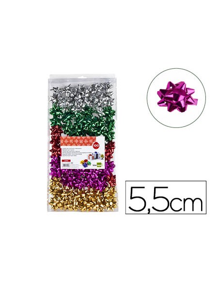Lazos liderpapel fantasia medianos colores metalizados surtidos Lazos liderpapel fantasia medianos colores metalizados surtidos