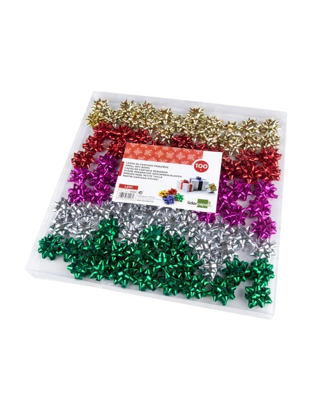 Lazos liderpapel fantasia pequenos colores metalizados surtidos