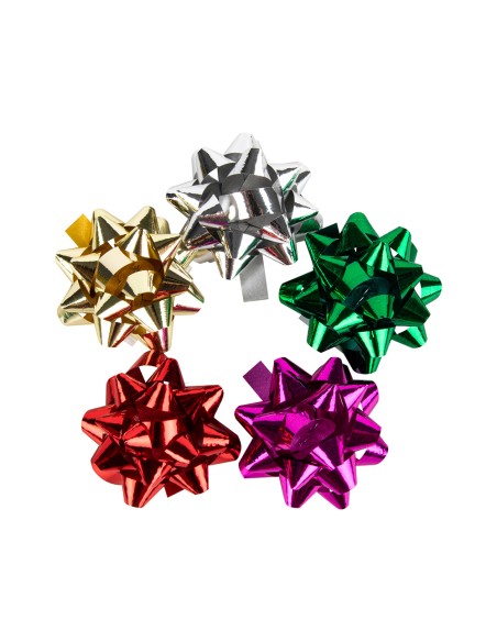 Lazos liderpapel fantasia pequenos colores metalizados surtidos