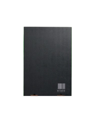 Funda multitaladro q connect din a4 80 mc cristal bolsa de 10 unidades