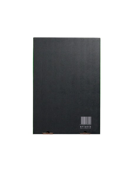 Funda multitaladro q connect din a4 80 mc cristal bolsa de 10 unidades