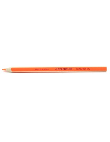 Lapices fluorescente staedtler triangular top star naranja caja de 12 unidades