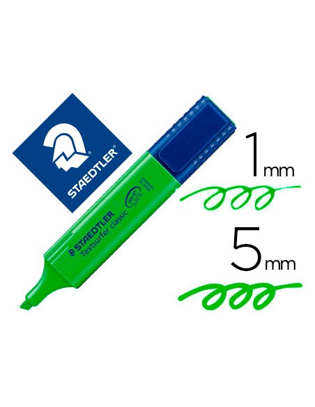 Rotulador staedtler textsurfer classic 364 fluorescente verde