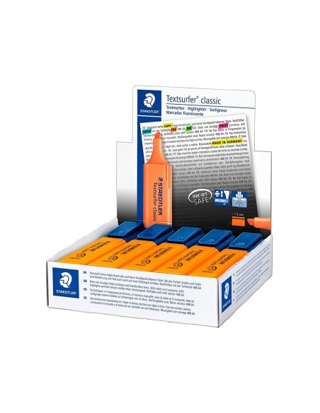 Rotulador staedtler textsurfer classic 364 fluorescente naranja