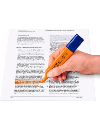 Rotulador staedtler textsurfer classic 364 fluorescente naranja