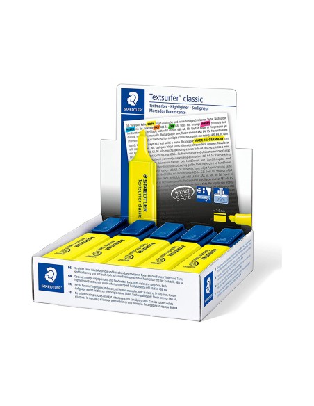 Rotulador staedtler textsurfer classic 364 fluorescente amarillo