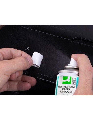 Limpiador de pegamento q connect para etiqueta adhesiva bote de 200 ml