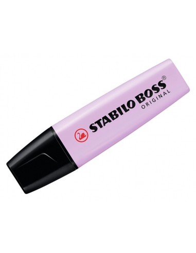 Rotulador stabilo boss pastel fluorescente 70 brisa violeta