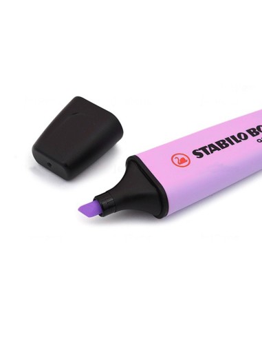 Rotulador stabilo boss pastel fluorescente 70 brisa violeta