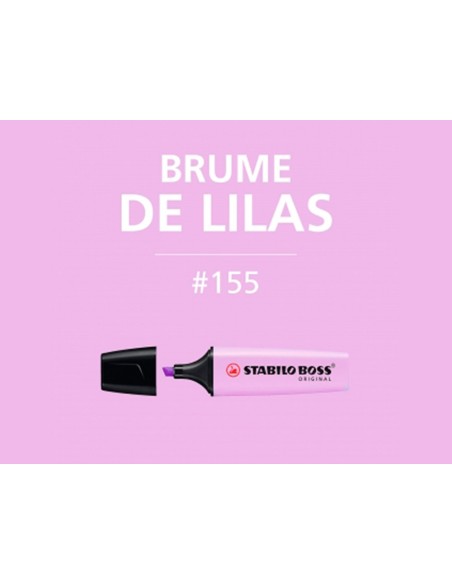 Rotulador stabilo boss pastel fluorescente 70 brisa violeta