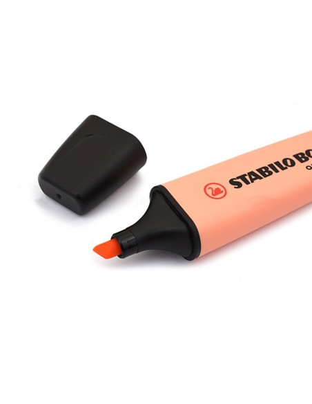 Rotulador stabilo boss pastel fluorescente 70 melocoton sedoso
