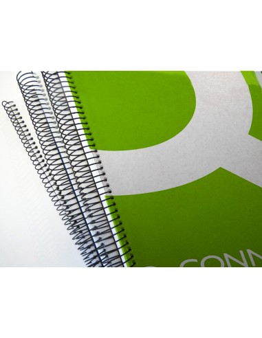 Espiral metalico q connect 56 4 1 10mm 1mm caja de 200 unidades