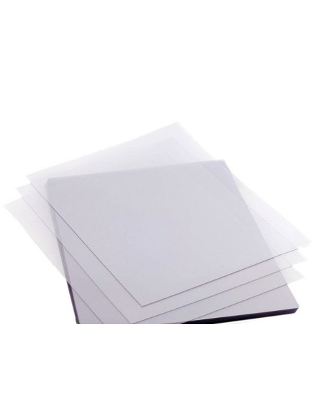 Tapa encuadernacion liderpapel polipropileno a4 08mm transparente paquete de 50 unidades