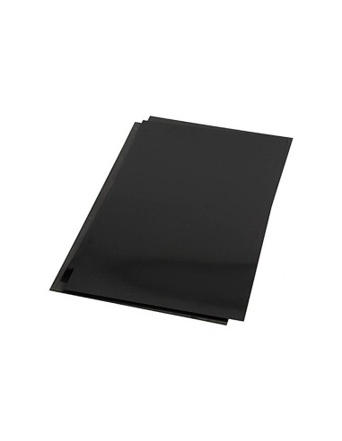 Tapa de encuadernacion q connect pvc din a3 opaca negra 200 mc caja de 100 unidades