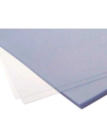 Tapa de encuadernacion q connect pvc din a3 incolora 200 mc caja de 100 unidades