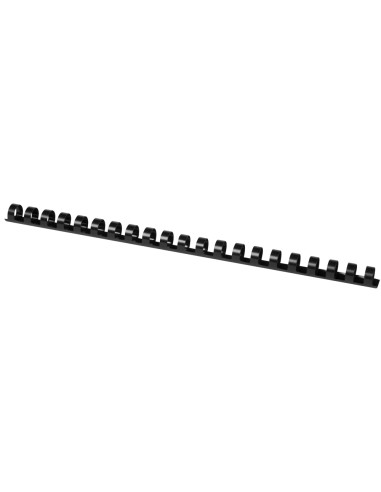 Canutillo q connect redondo 14 mm plastico negro capacidad 130 hojas caja de 100 unidades