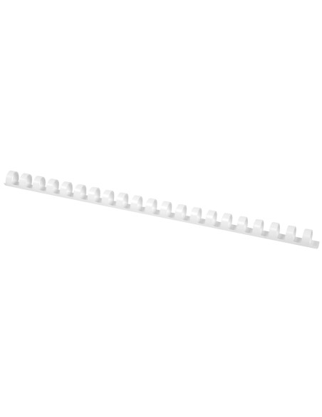 Canutillo q connect redondo 14 mm plastico blanco capacidad 130 hojas caja de 100 unidades