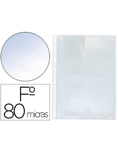 Funda multitaladro q connect folio 80 mc cristal caja de 100 unidades