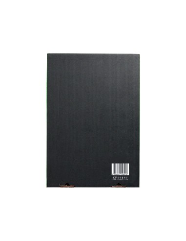 Funda multitaladro q connect din a4 100 mc cristal bolsa de 100 unidades