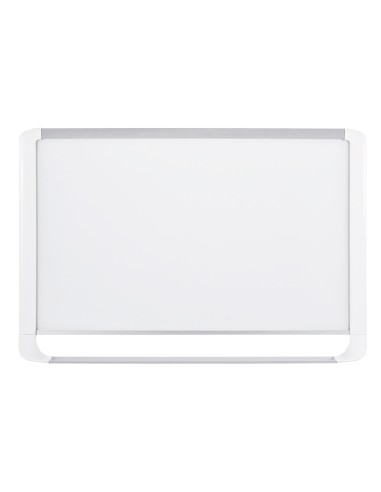 Pizarra blanca bi office lacada con bandeja integrada 180x120 cm
