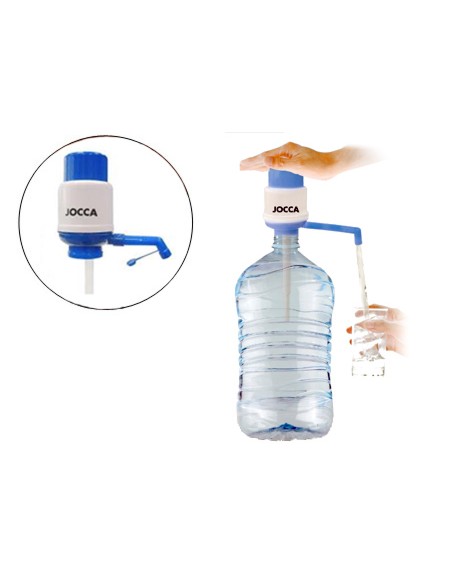 Dispensador manual de agua jocca para garrafas de 3 y 5 litros